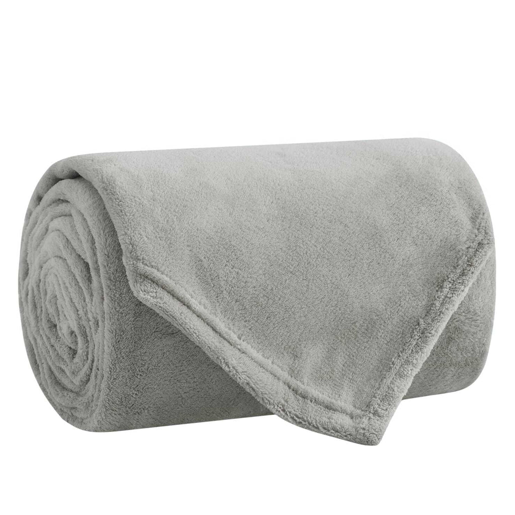 Reversible Sherpa Soft Throw Blankets - Multipurpose - Throw, Twin, Full, Queen, King - 17 DIFFERENT Colors! - Cozy Fleece Throw Blanket for Couch & Bed Detail