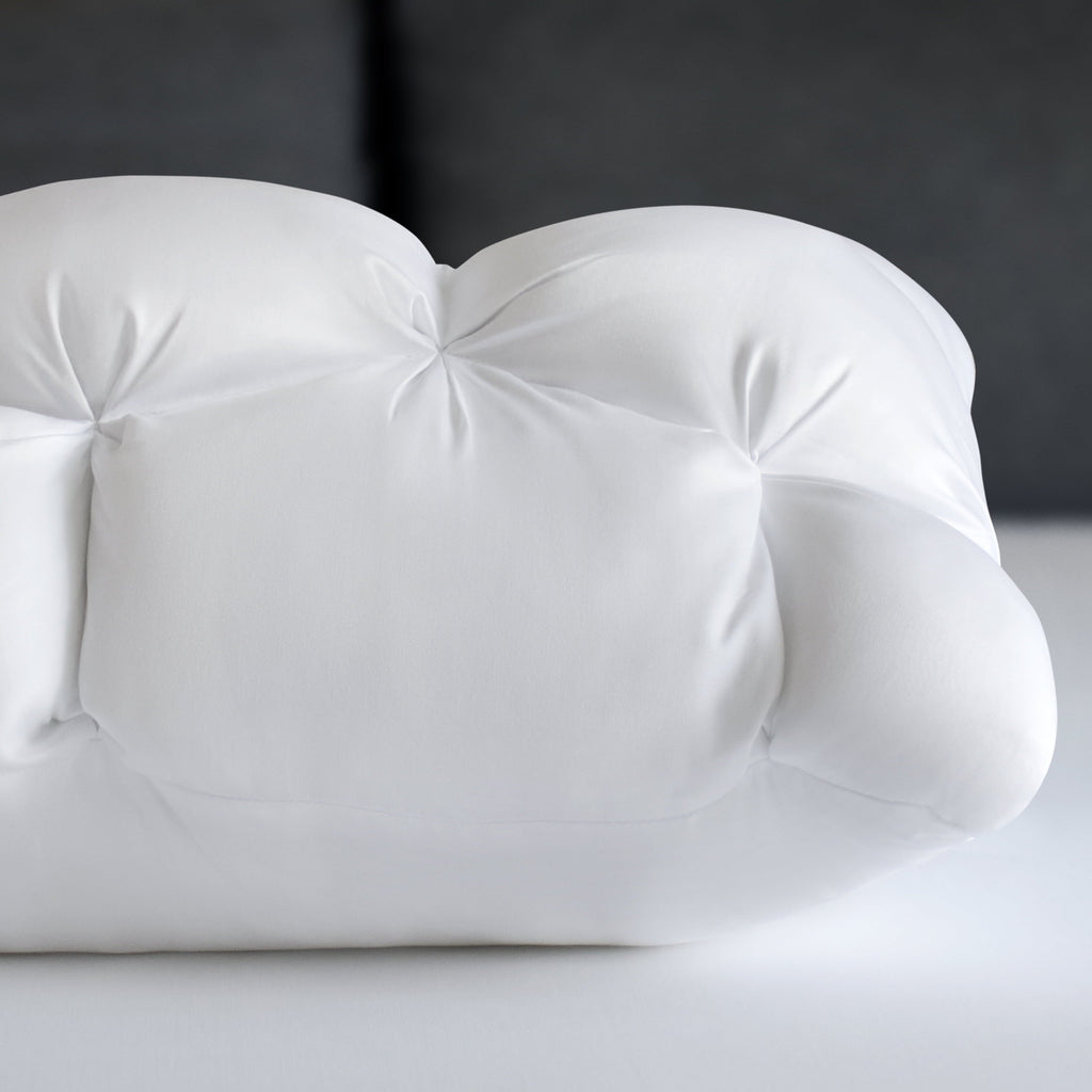 Orthopedic Support Down Alternative Cloud Luxe Bed Pillows, Standard/Queen - Adaptive Huggable Core (2 Pack) - Decorative Throw Pillow Cushion for Sofa & Bed Detail