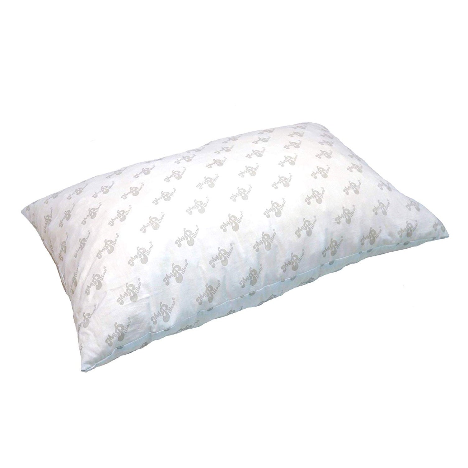 Fluffy Shredded Foam King Sized Bed Deep Sleep Pillow, Green Firm Fill - Decorative Throw Pillow Cushion for Sofa & Bed Detail