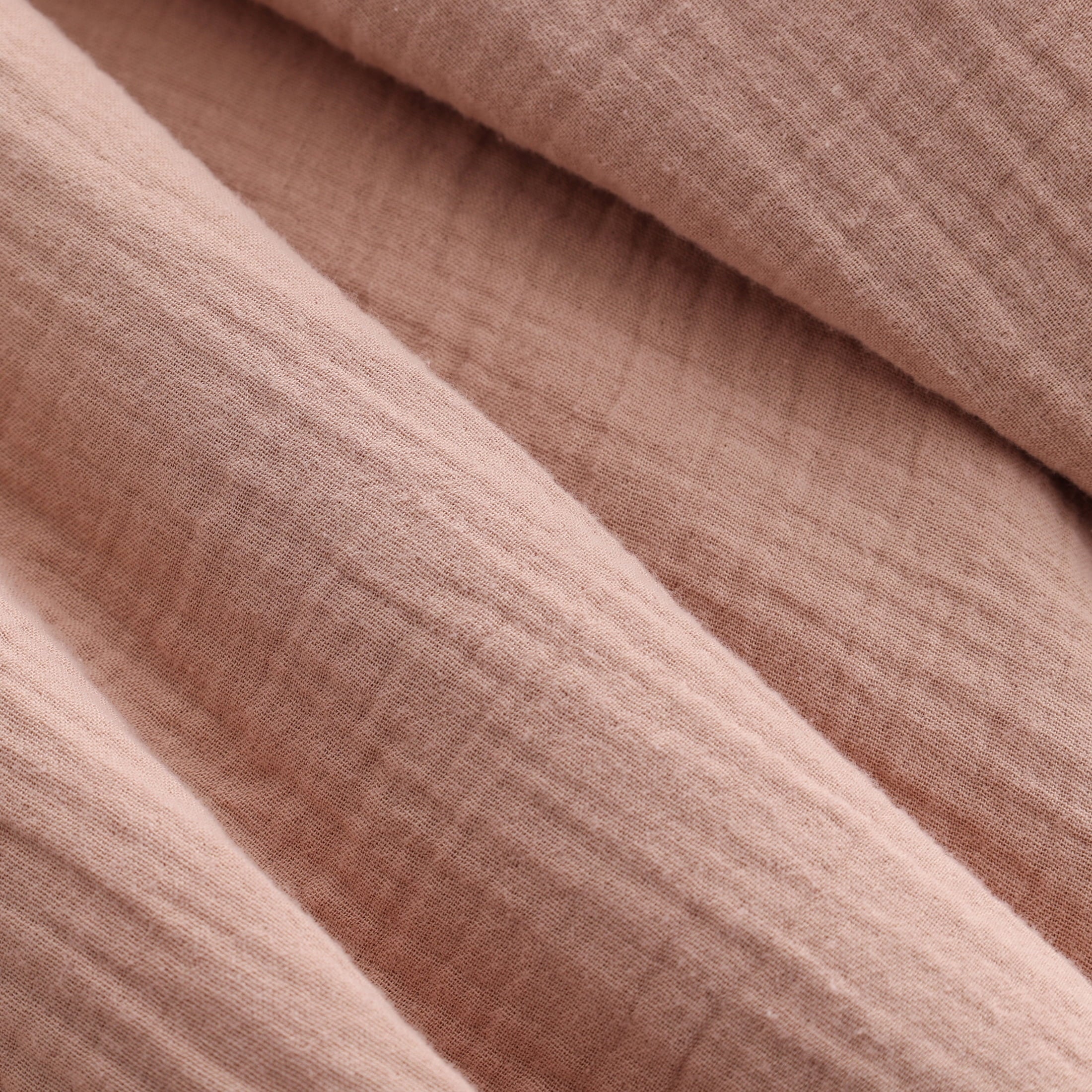 Decorative Knitted Gauze Reverse to Cozy Knit Super Soft Throw Blanket, Oversized, Antique Blush - Cozy Fleece Throw Blanket for Couch & Bed Detail