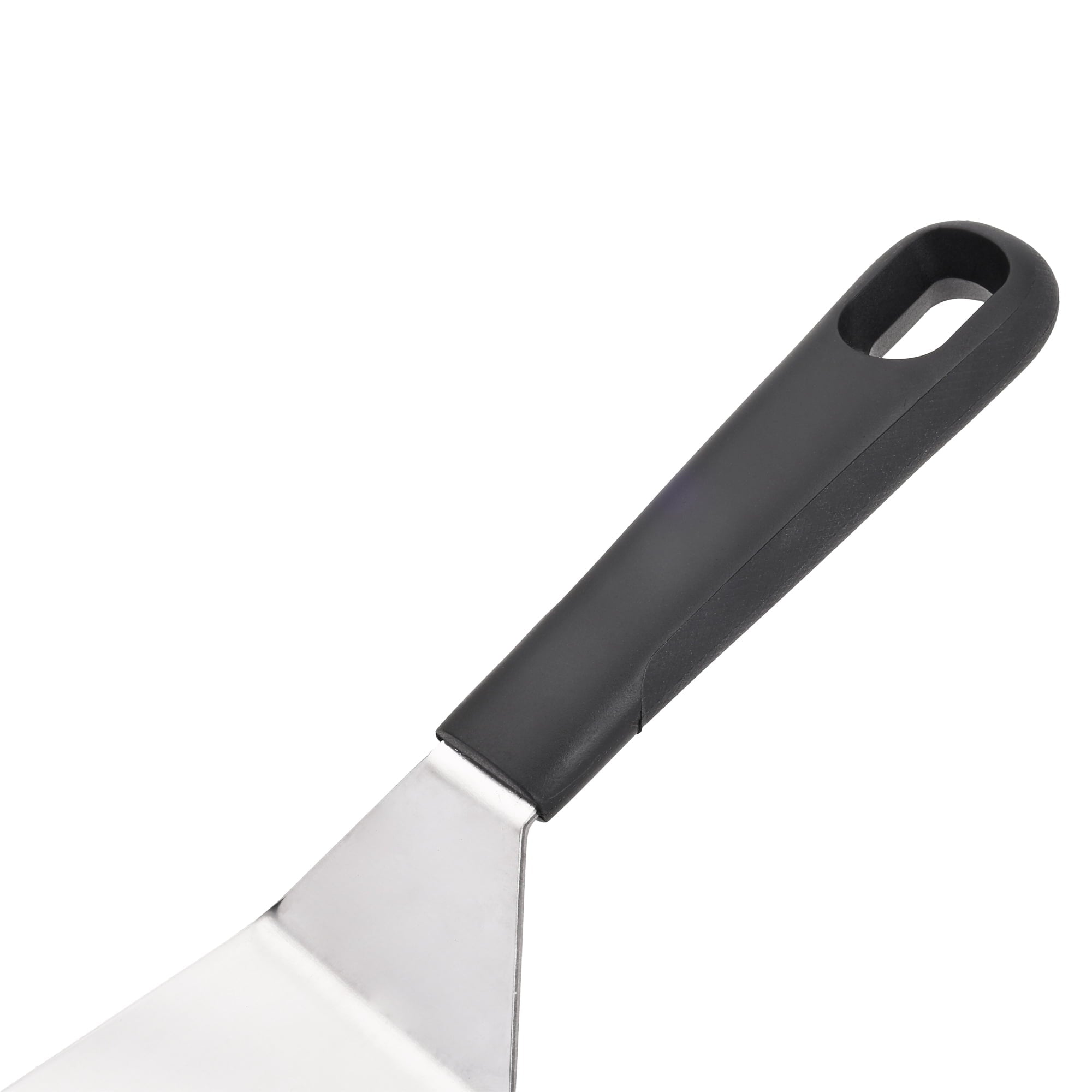 High-Precision Stainless Steel Mini Dessert Spatula with Softgrip Handle for Serving Pancakes or Desserts - Multi-Purpose Hand Tool for Daily Meal Prep Detail