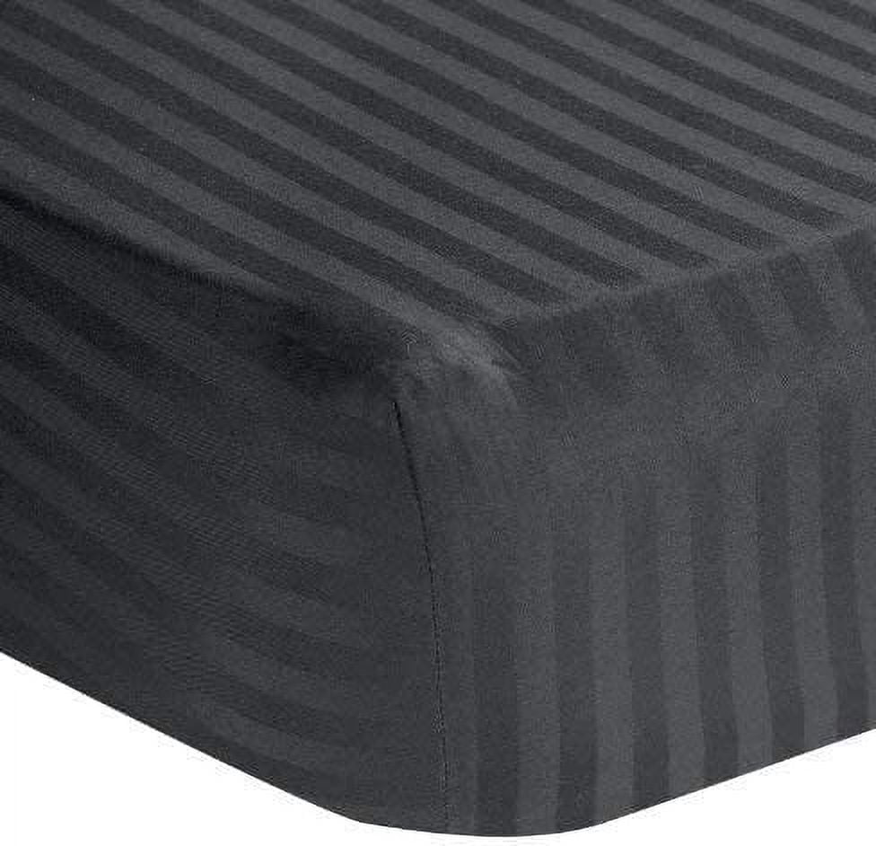 Breathable Luxury 100% Cotton Hospital Bedsheets Set - 1 Flat Sheet, 1 Fitted Sheet (10" Inch) Deep Pocket, 1 Pillowcase, Best & Comfor... - Luxury Bed Sheet Set with Deep Pockets - Default Title