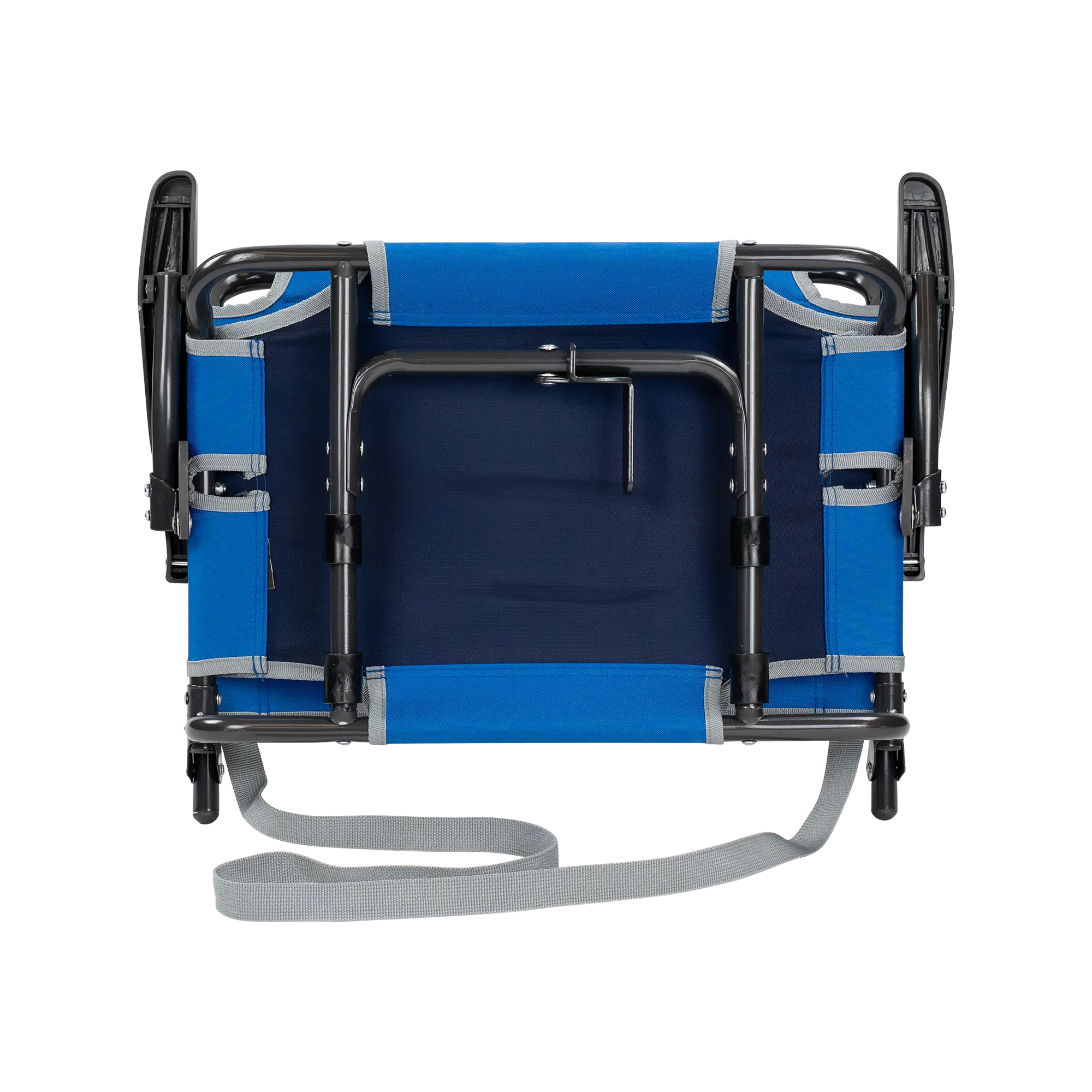 Secure-Hook Big Comfort Stadium Chair with Armrests - Choice 465 - Grandstand Cushion Seat with Secure Under-Bench Hooks Detail