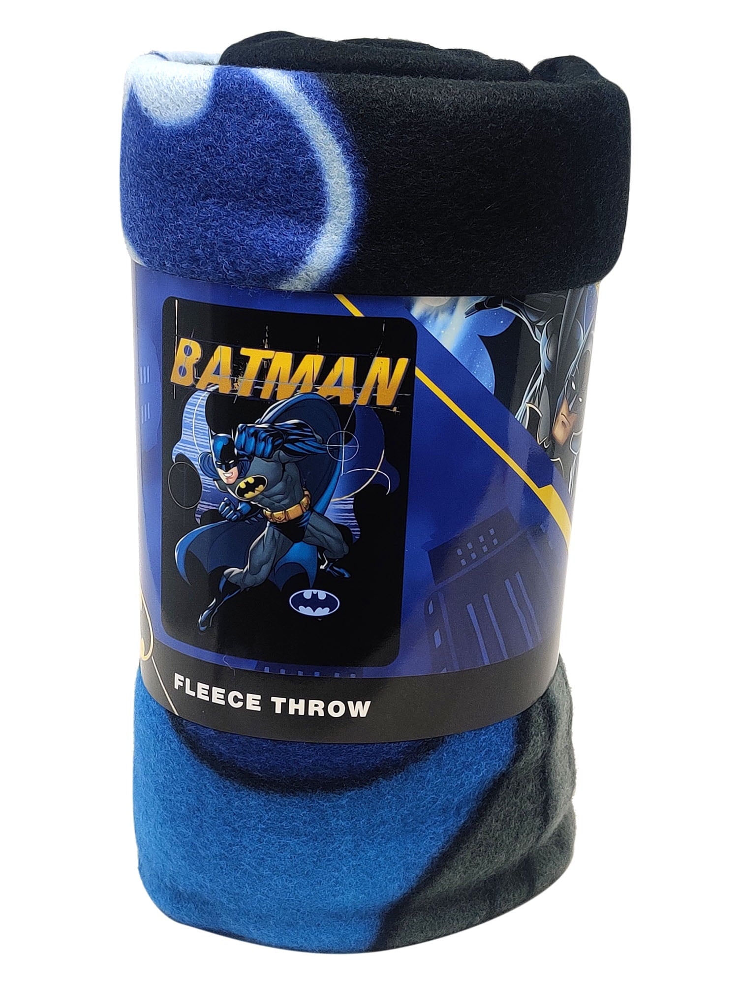 Cozy Fleece Throw Blanket 45" x 60" Dark Knight Superhero - Cozy Fleece Throw Blanket for Couch & Bed Detail