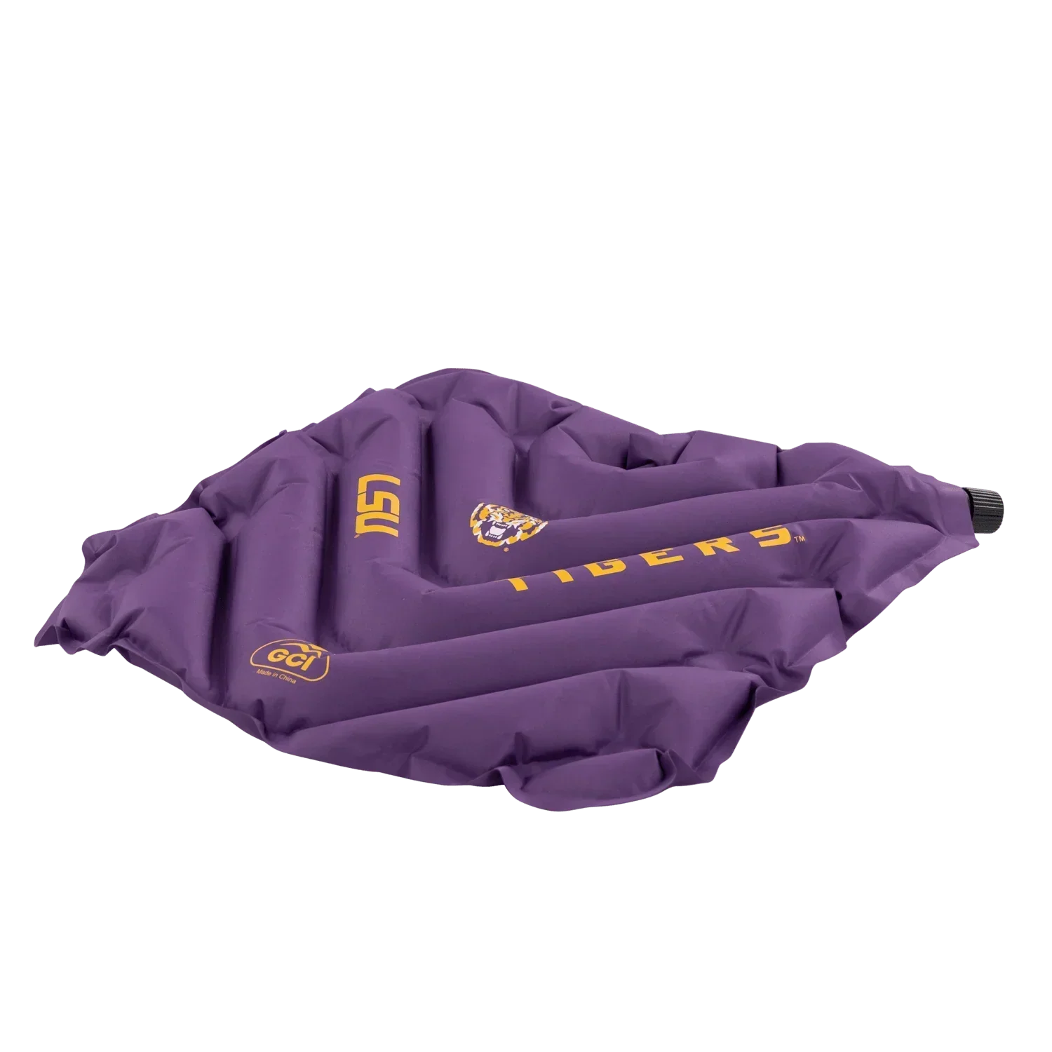 Bleacher-Friendly College V Seat Inflatable Stadium Cushion - LSU Tigers - Choice 762 - Ergonomic Portable Stadium Seat for Sports Events Detail