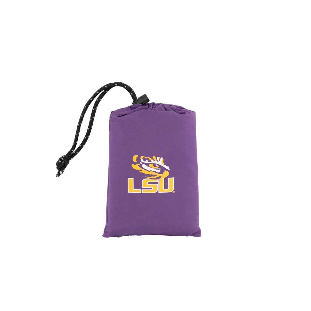 Bleacher-Friendly College V Seat Inflatable Stadium Cushion - LSU Tigers - Choice 762 - Ergonomic Portable Stadium Seat for Sports Events Detail