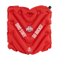 Ultra-Lightweight College V Seat Inflatable Stadium Cushion - Ohio State Buckeyes - Choice 778 - Grandstand Cushion Seat with Secure Under-Bench Hooks - Default Title