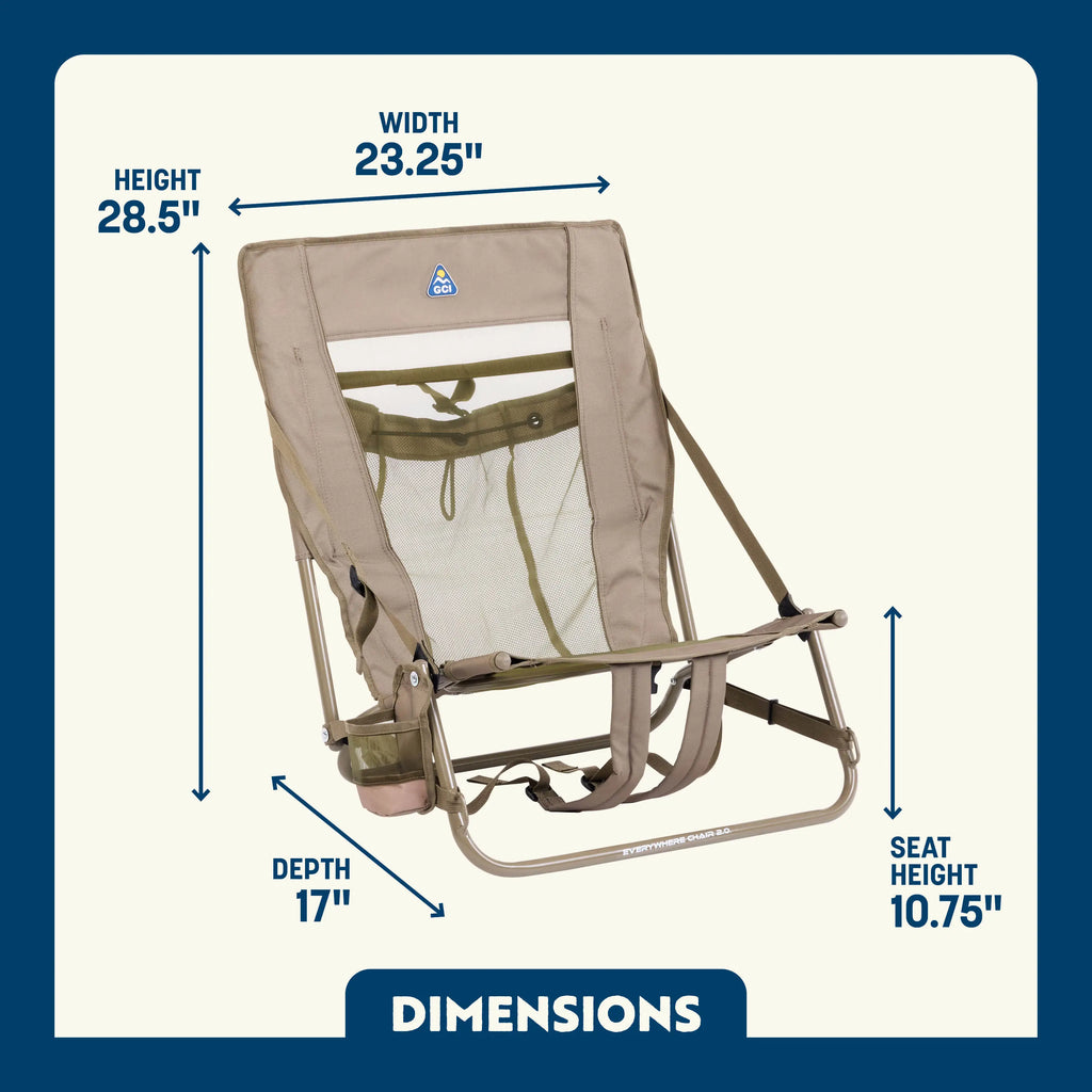 Backpack Travel Everywhere Chair 2 - Choice 656 - Rust-Resistant Aluminum Sand-Friendly Lounge Chair Detail