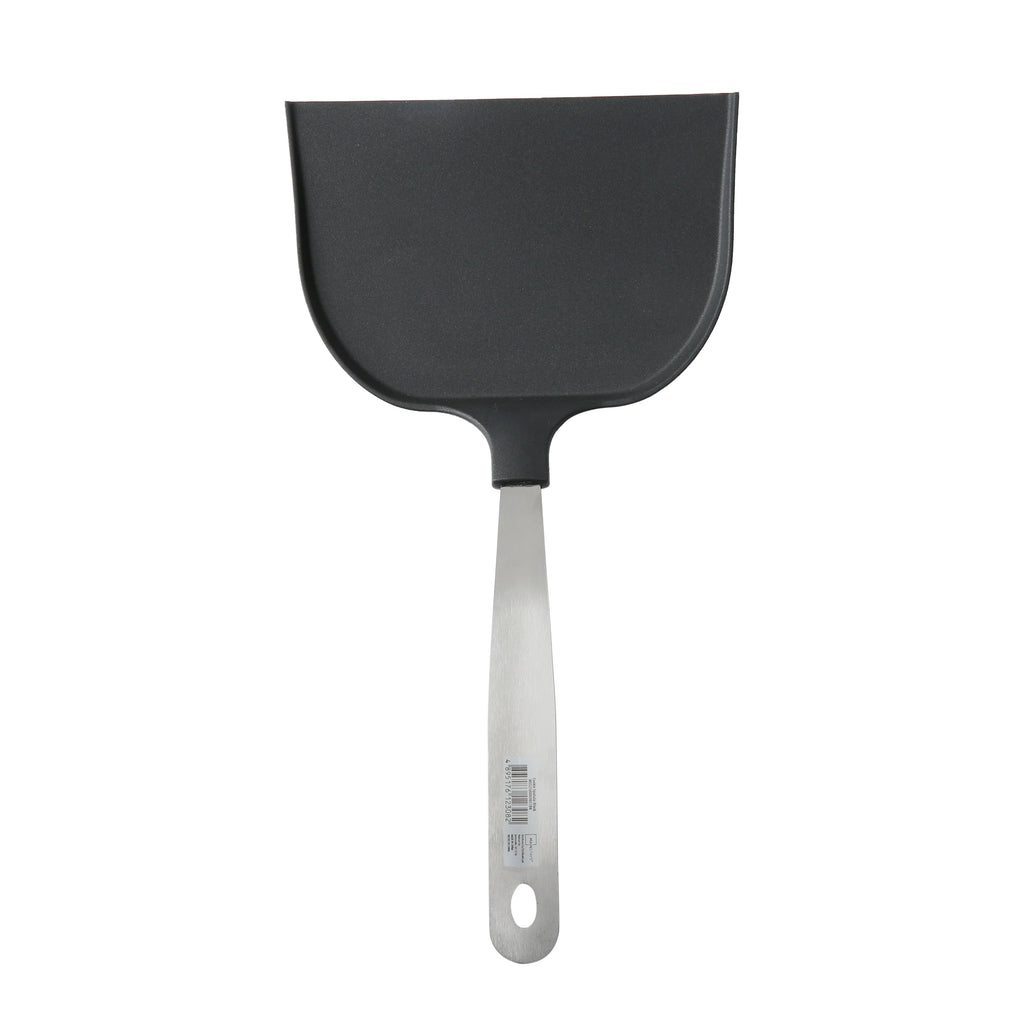 Chef-Quality Jumbo Baking 12.8 in Stainless Steel Nylon Kitchen Spatula - High-Precision Culinary Tool for Baking & Cooking Detail