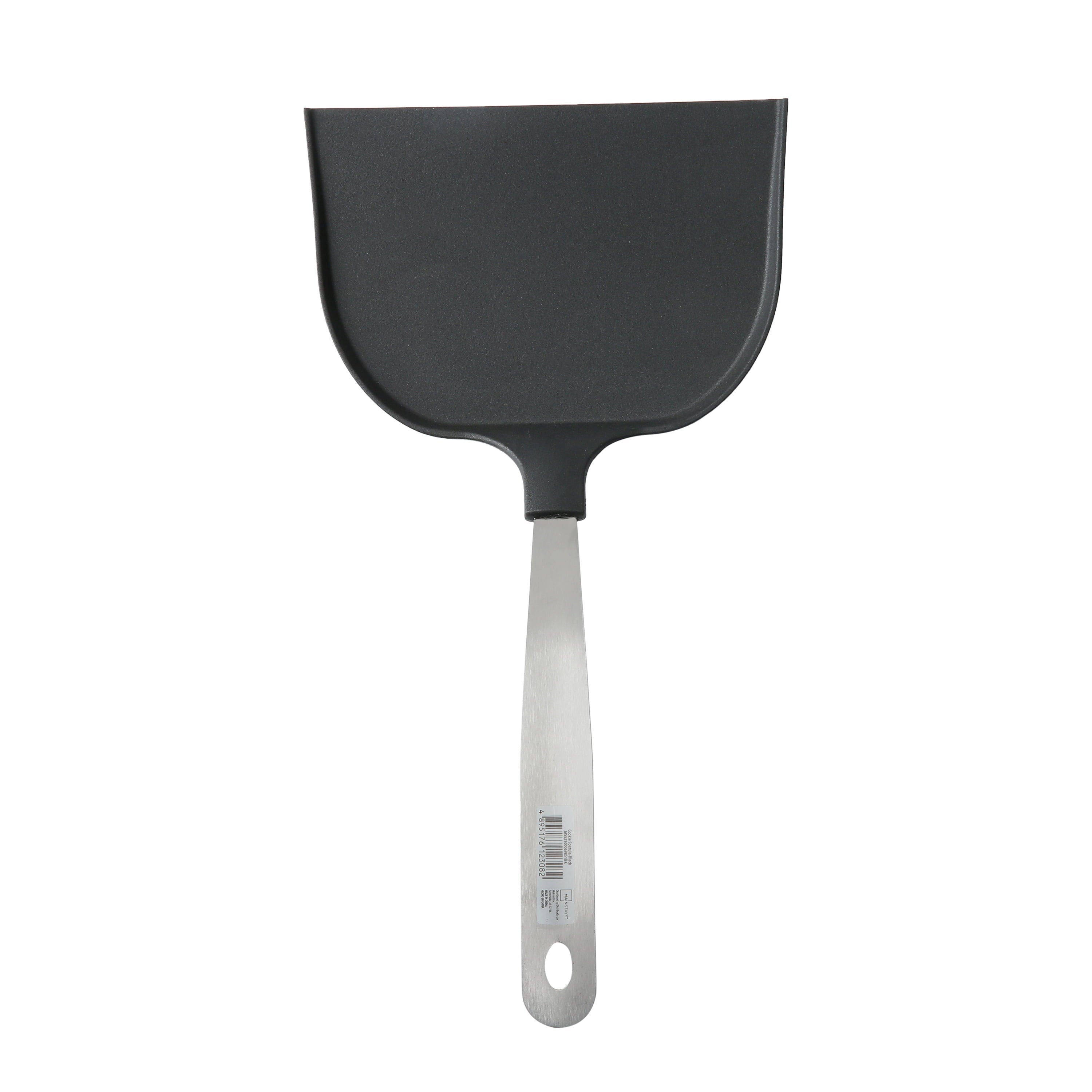 Chef-Quality Jumbo Baking 12.8 in Stainless Steel Nylon Kitchen Spatula - High-Precision Culinary Tool for Baking & Cooking Detail