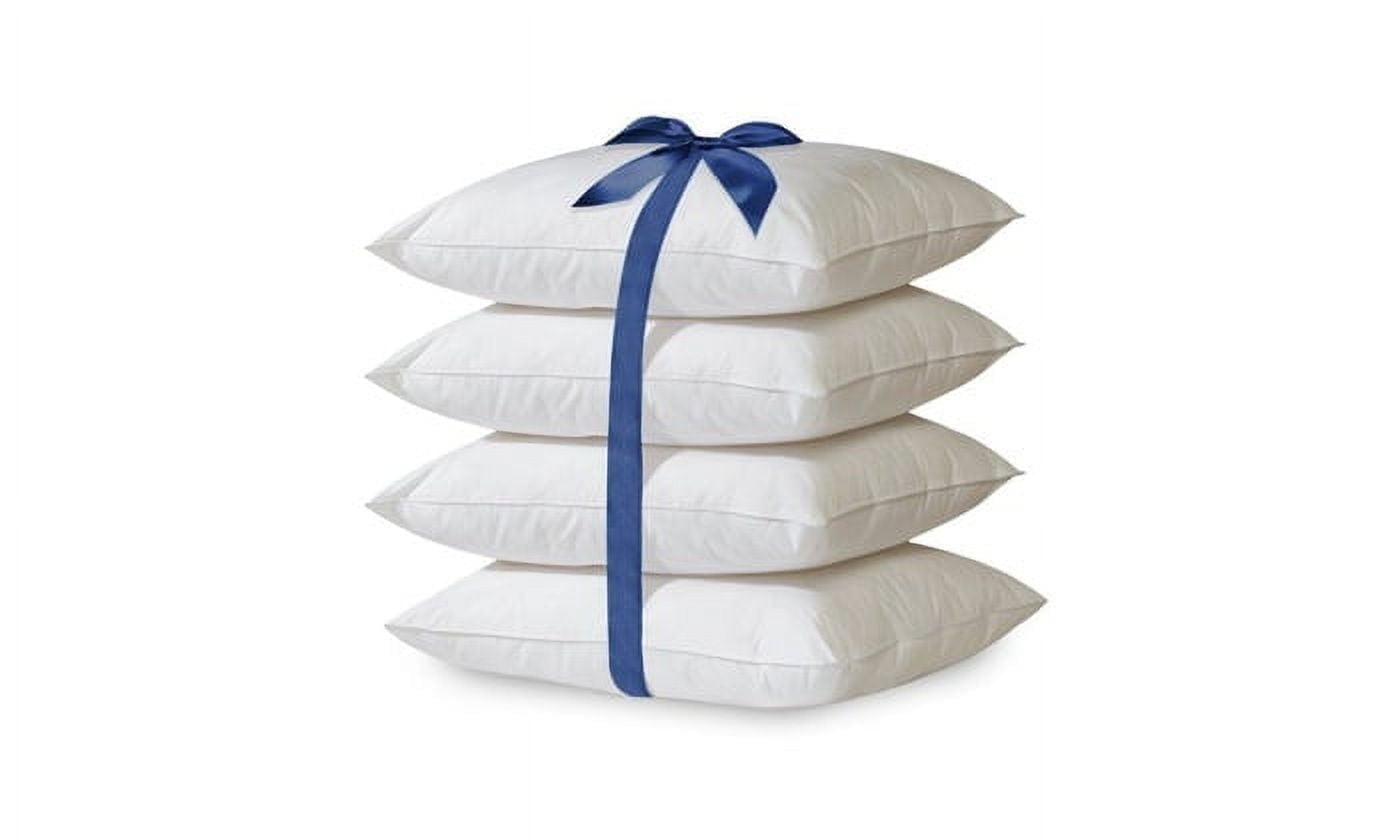 Hotel Collection 2-Pack Hypoallergenic Down-Alternative, Throw Pillow Inserts (20" x 20") - Hotel Quality Plush Sleeping Pillows - Default Title