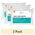 Hotel Collection (2 pack) Back & Side Sleeper Bed Pillow, Standard/Queen - Extra Firm Support (4 Pack) - Ergonomic Memory Foam Pillow for Neck Pain Support - Default Title