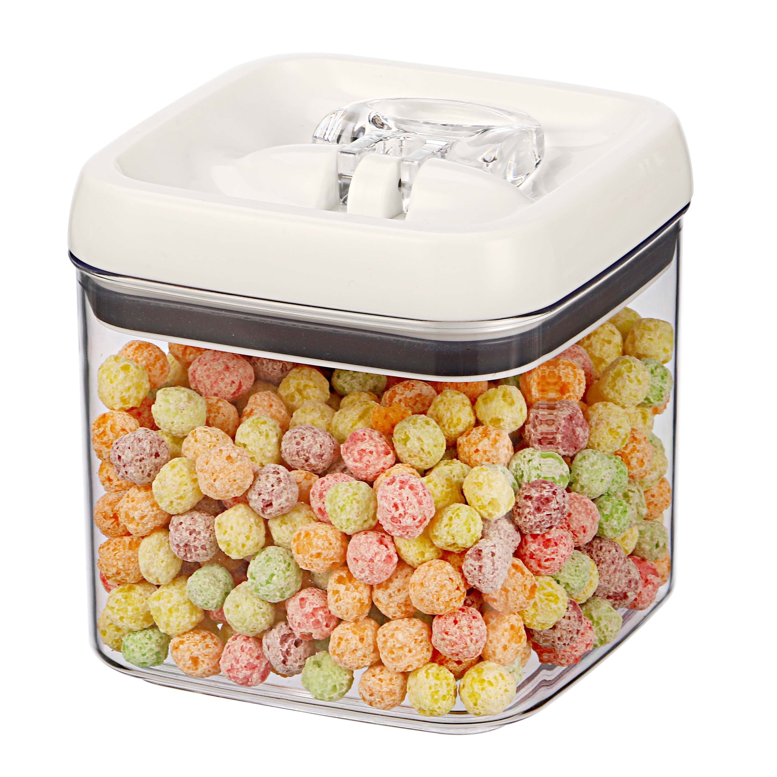 Sweet Treat Shaped (2 pack) Canister - 4.5 Cup Square Food Storage Container, Designed to Help with Pantry Organization and F - Fun Food Fidget Cookie Squishable Toy Detail
