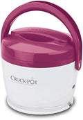 Mini Personal Crock-Pot Lunch Crock Portable Food Warmer 20oz – Pink S03U - Mini Personal Food Warmer for Healthy Meal Prep - Pink