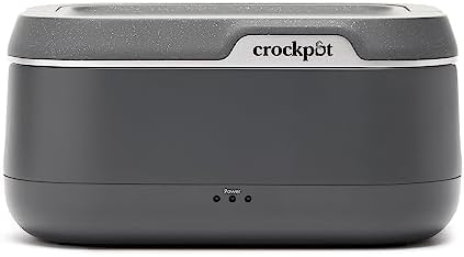 Self-Heating Crock-Pot Portable Electric Lunch Box Food Warmer 28oz S14W - Mini Personal Food Warmer for Healthy Meal Prep - Default Title