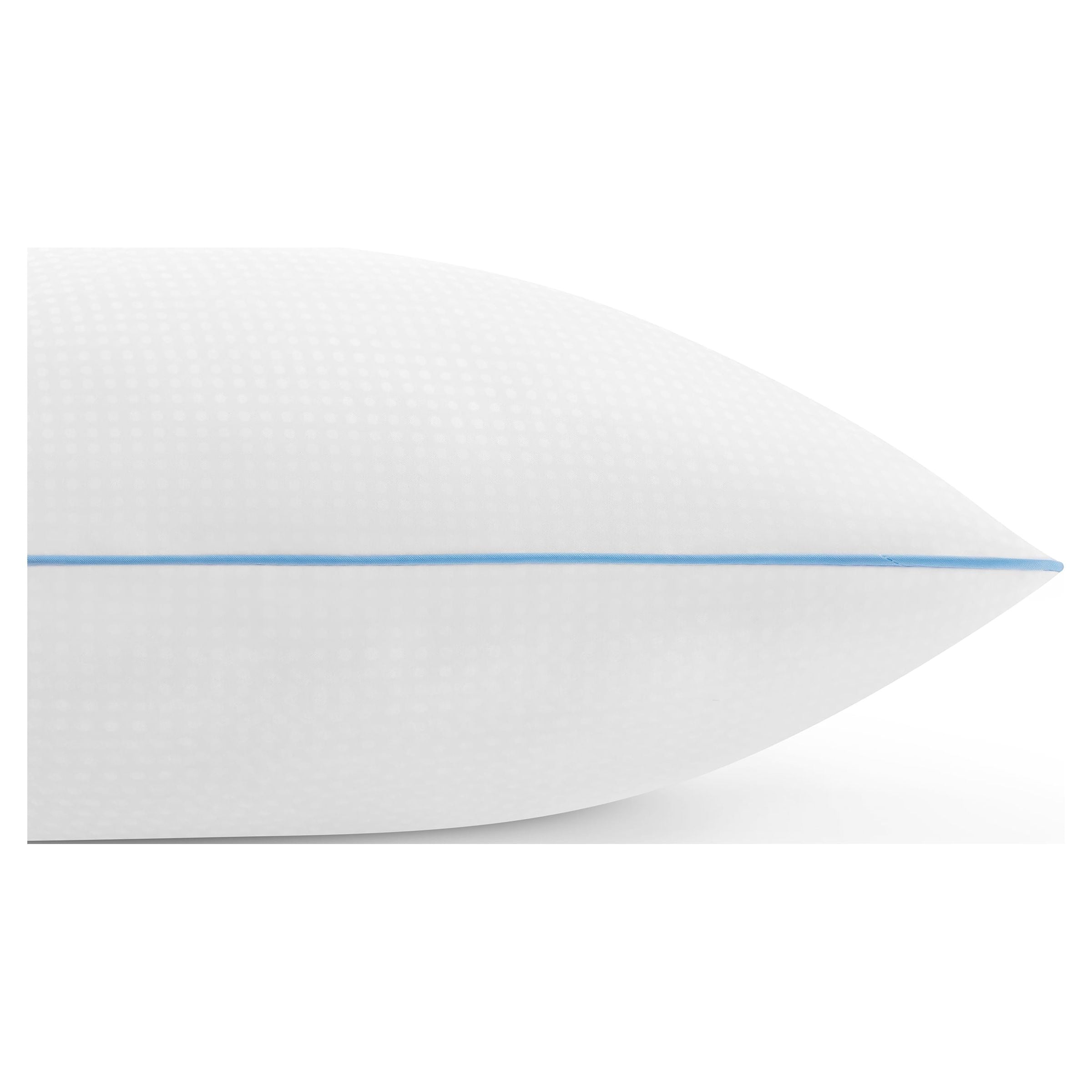 Ergonomic Memory Foam Cool Nites Bed Pillow, Standard/Queen, 2 Pack - Hotel Quality Plush Sleeping Pillows Detail