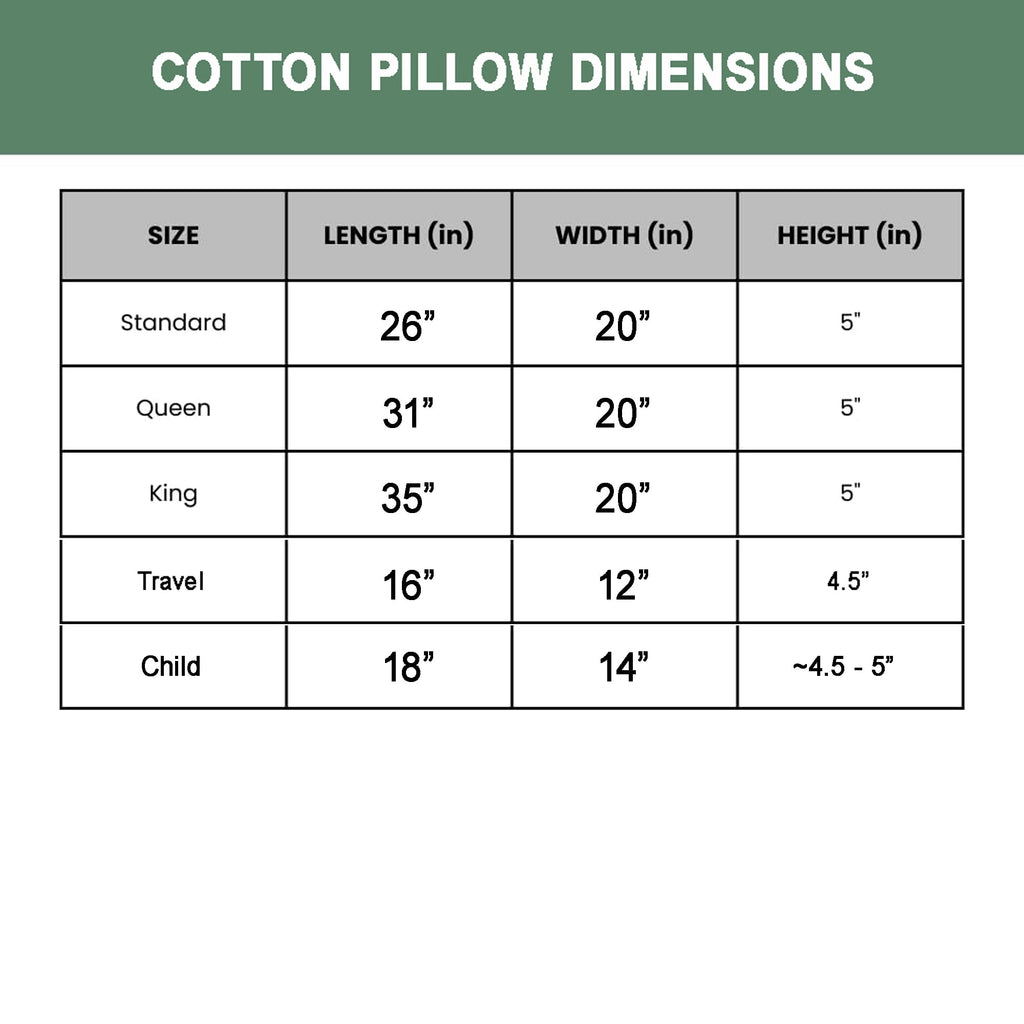 Decorative Plump 100% Organic Cotton Pillow with Organic Cotton Cover - GOTS CERTIFIED - Adjustable Loft, Head Neck Pain Relief, Back ... - Orthopedic Shredded Foam Bed Pillow Set Detail