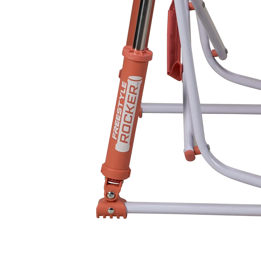 Patented Spring-Action Freestyle Rocker - Choice 711 - Heavy-Duty Kickback Rocker with Beverage Holder Detail