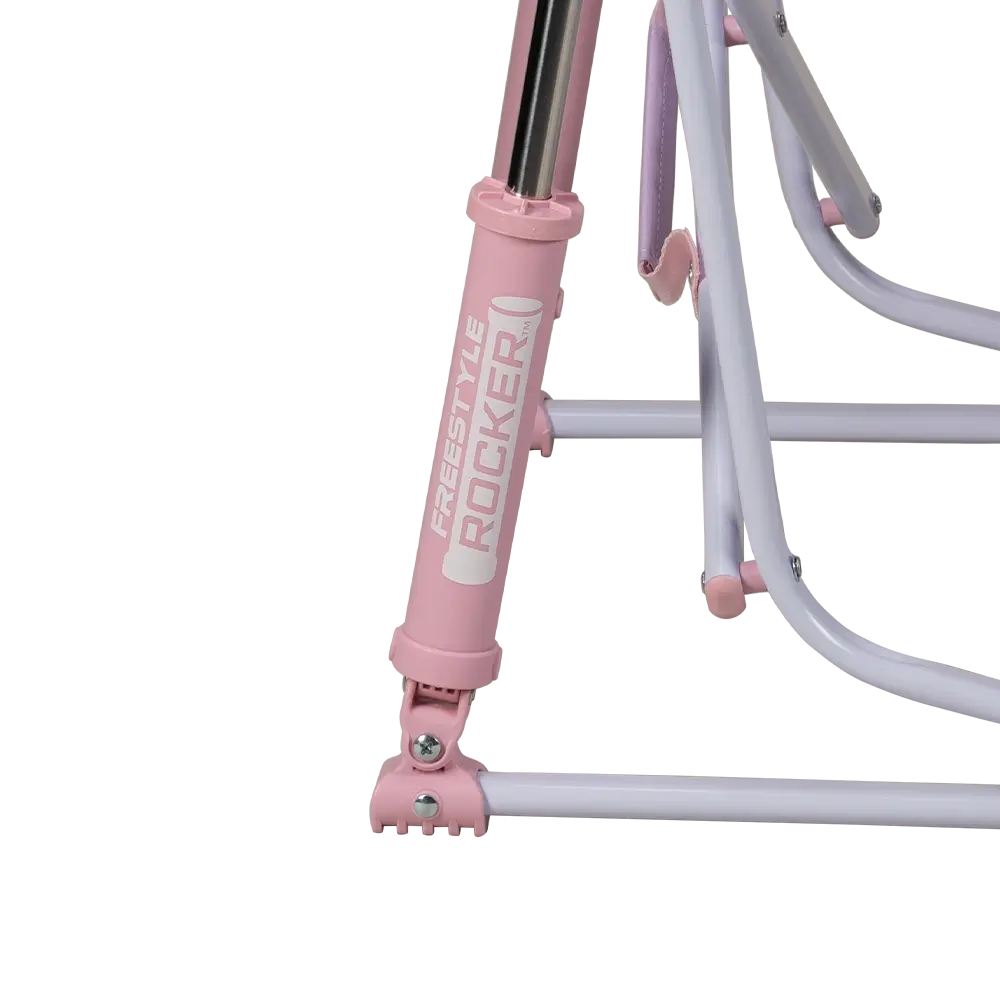 Patented Spring-Action Freestyle Rocker - Choice 711 - Heavy-Duty Kickback Rocker with Beverage Holder Detail