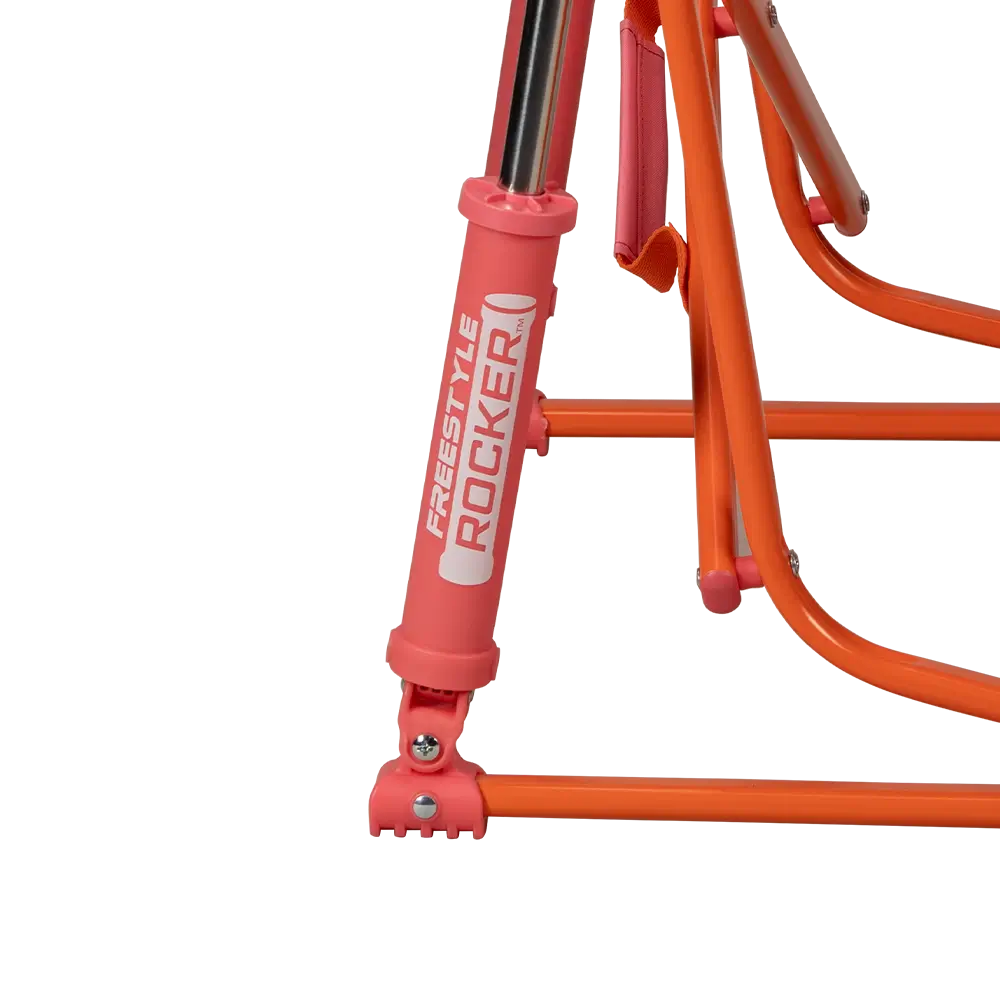 Patented Spring-Action Freestyle Rocker - Choice 711 - Heavy-Duty Kickback Rocker with Beverage Holder Detail