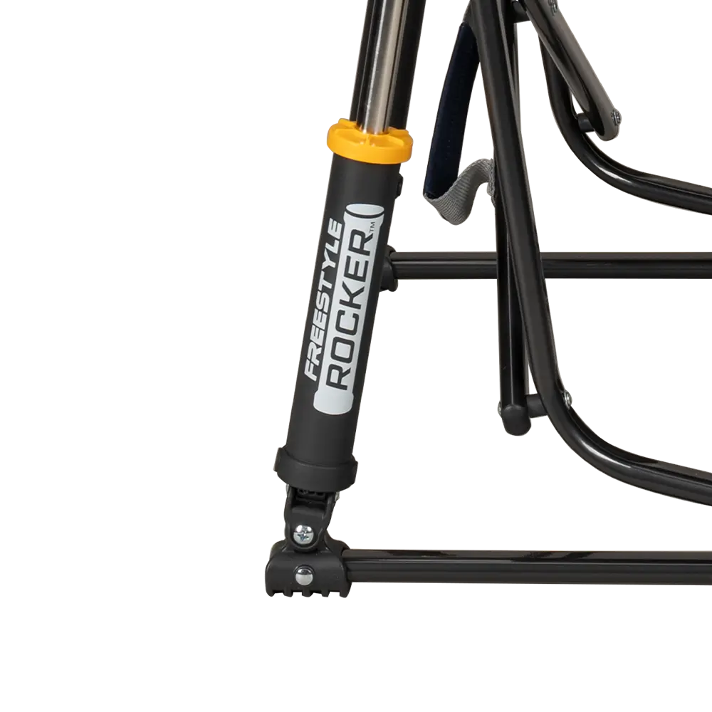 Patented Spring-Action Freestyle Rocker - Choice 711 - Heavy-Duty Kickback Rocker with Beverage Holder Detail