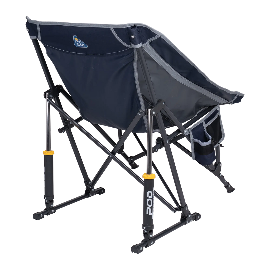 Premium All-Weather Pod Rocker - Choice 933 - Patented Spring-Action Rocking Chair for Camping Detail