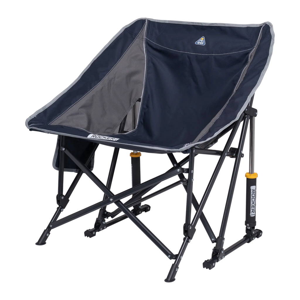 Premium All-Weather Pod Rocker - Choice 933 - Patented Spring-Action Rocking Chair for Camping Detail