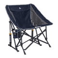 Premium All-Weather Pod Rocker - Choice 933 - Patented Spring-Action Rocking Chair for Camping - Indigo