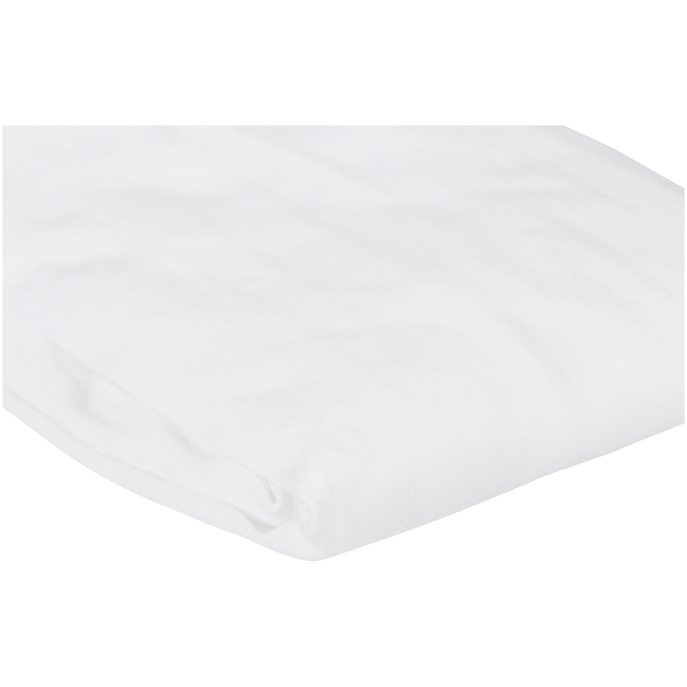 Cooling Sateen TL Care 100% Natural Breathable Cotton Jersey Knit Fitted Bassinet Sheet, White, 15" x 33", Soft Breathable, for Boys... - Luxury Bed Sheet Set with Deep Pockets Detail