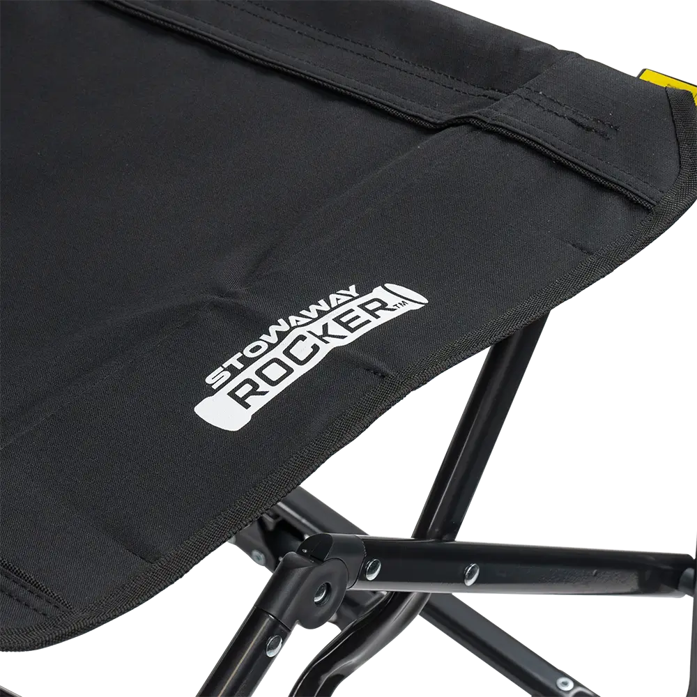 Smooth Motion Stowaway Rocker - Choice 794 - Patented Spring-Action Rocking Chair for Camping Detail