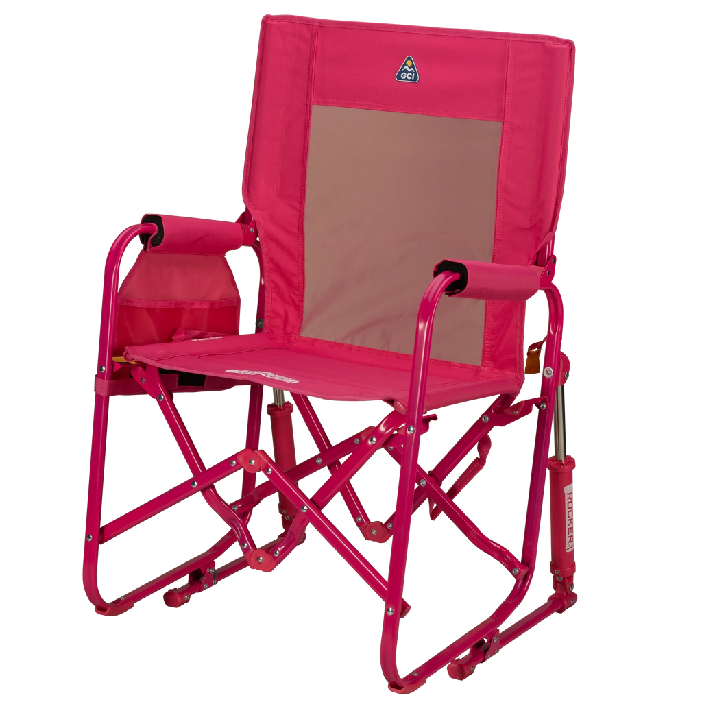 Smooth Motion Stowaway Rocker - Choice 794 - Patented Spring-Action Rocking Chair for Camping Detail