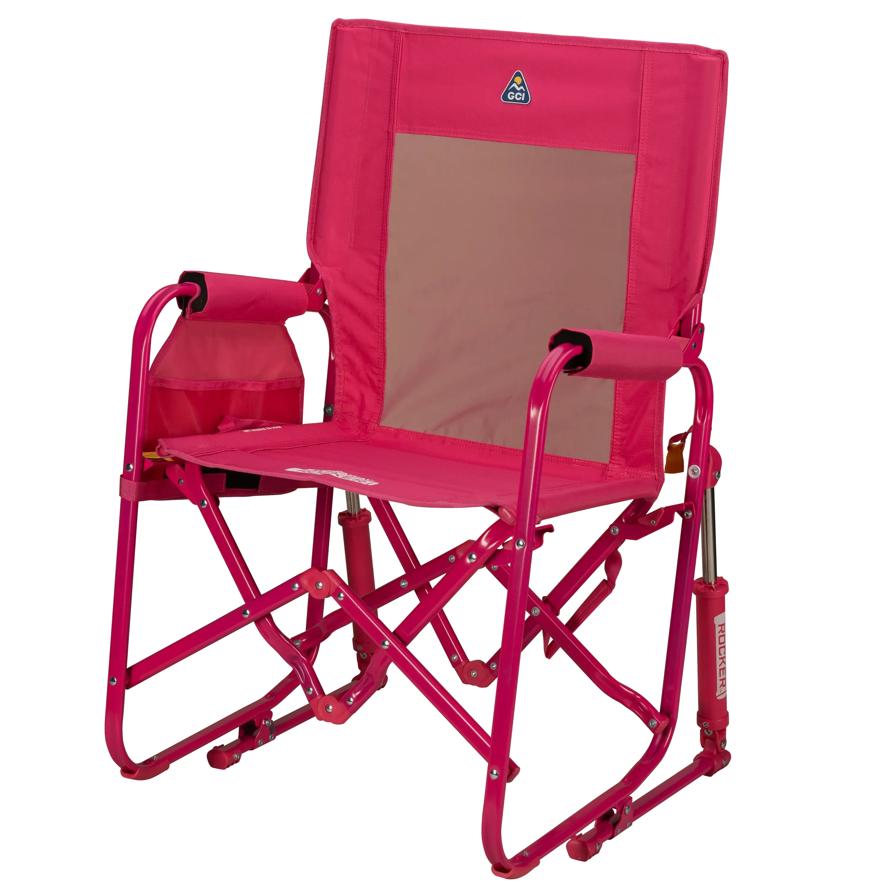 Smooth Motion Stowaway Rocker - Choice 794 - Patented Spring-Action Rocking Chair for Camping Detail