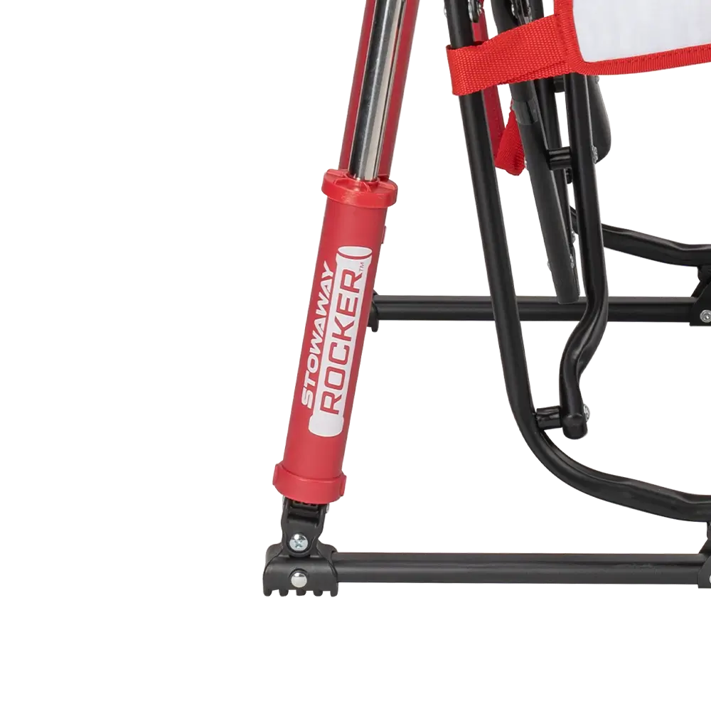Smooth Motion Stowaway Rocker - Choice 794 - Patented Spring-Action Rocking Chair for Camping Detail
