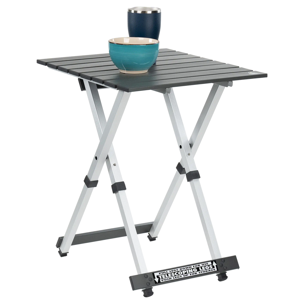 Portable Staging Compact Camp Table 20 - Choice 513 - Master Outdoor Kitchen Station for Tailgating & BBQ Detail