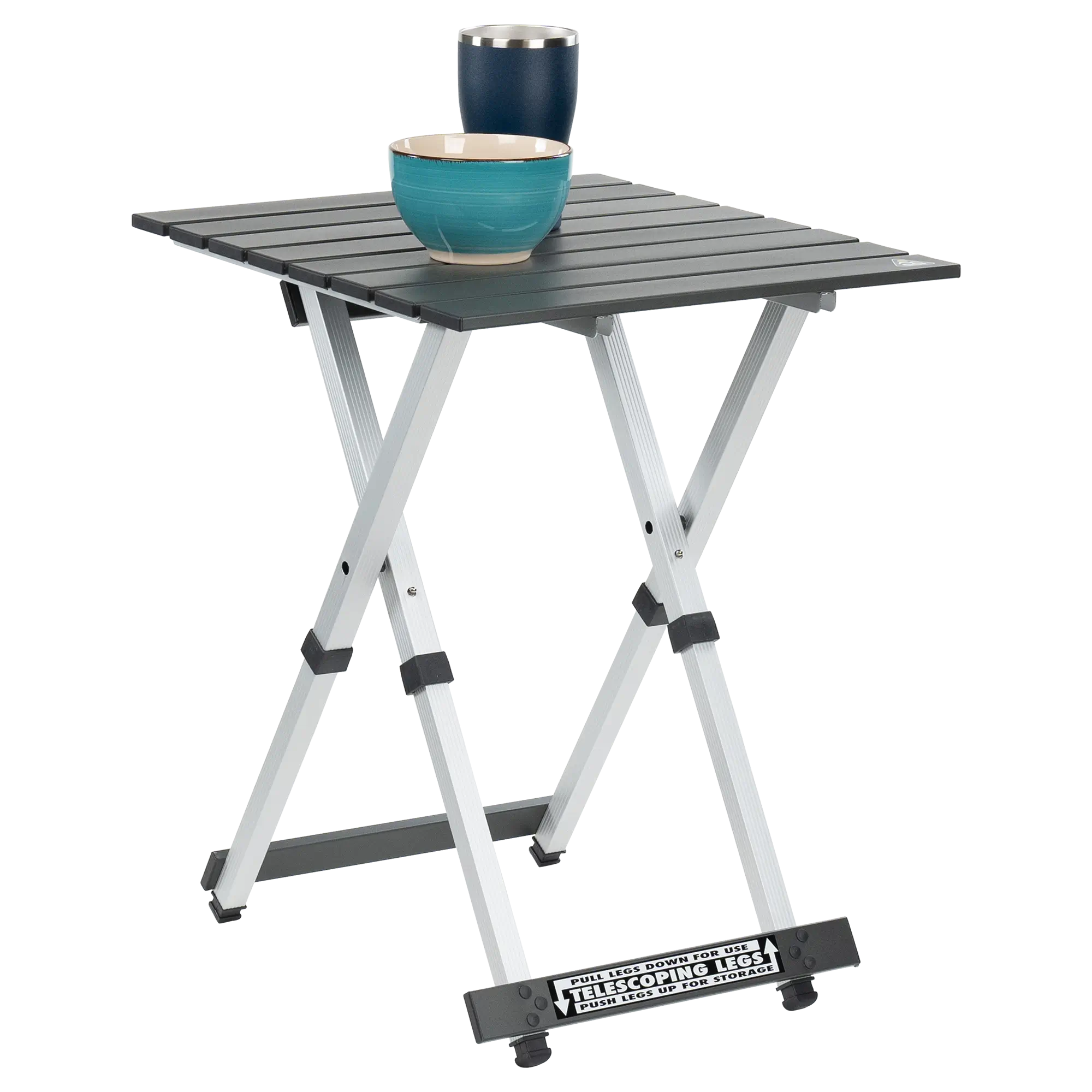 Portable Staging Compact Camp Table 20 - Choice 513 - Master Outdoor Kitchen Station for Tailgating & BBQ Detail