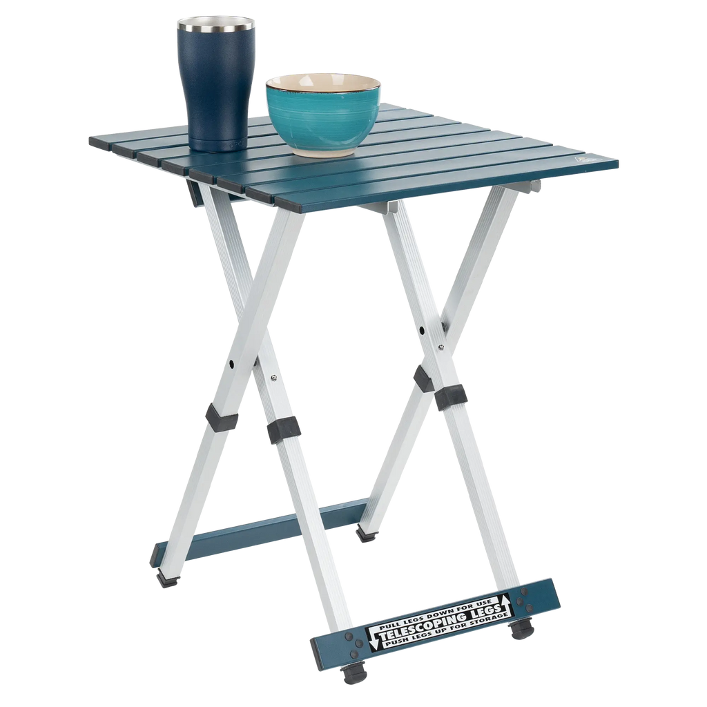 Portable Staging Compact Camp Table 20 - Choice 513 - Master Outdoor Kitchen Station for Tailgating & BBQ Detail