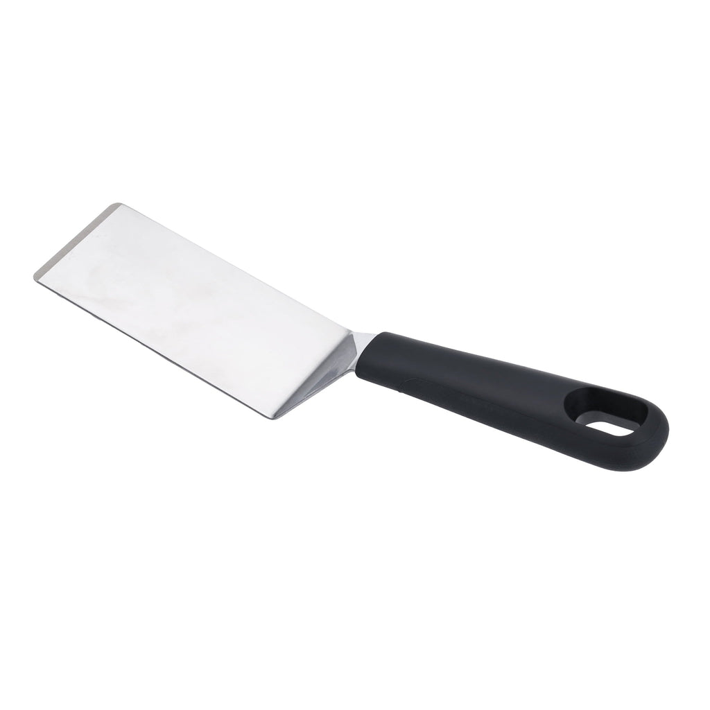 High-Precision Stainless Steel Mini Dessert Spatula with Softgrip Handle for Serving Pancakes or Desserts - Multi-Purpose Hand Tool for Daily Meal Prep Detail