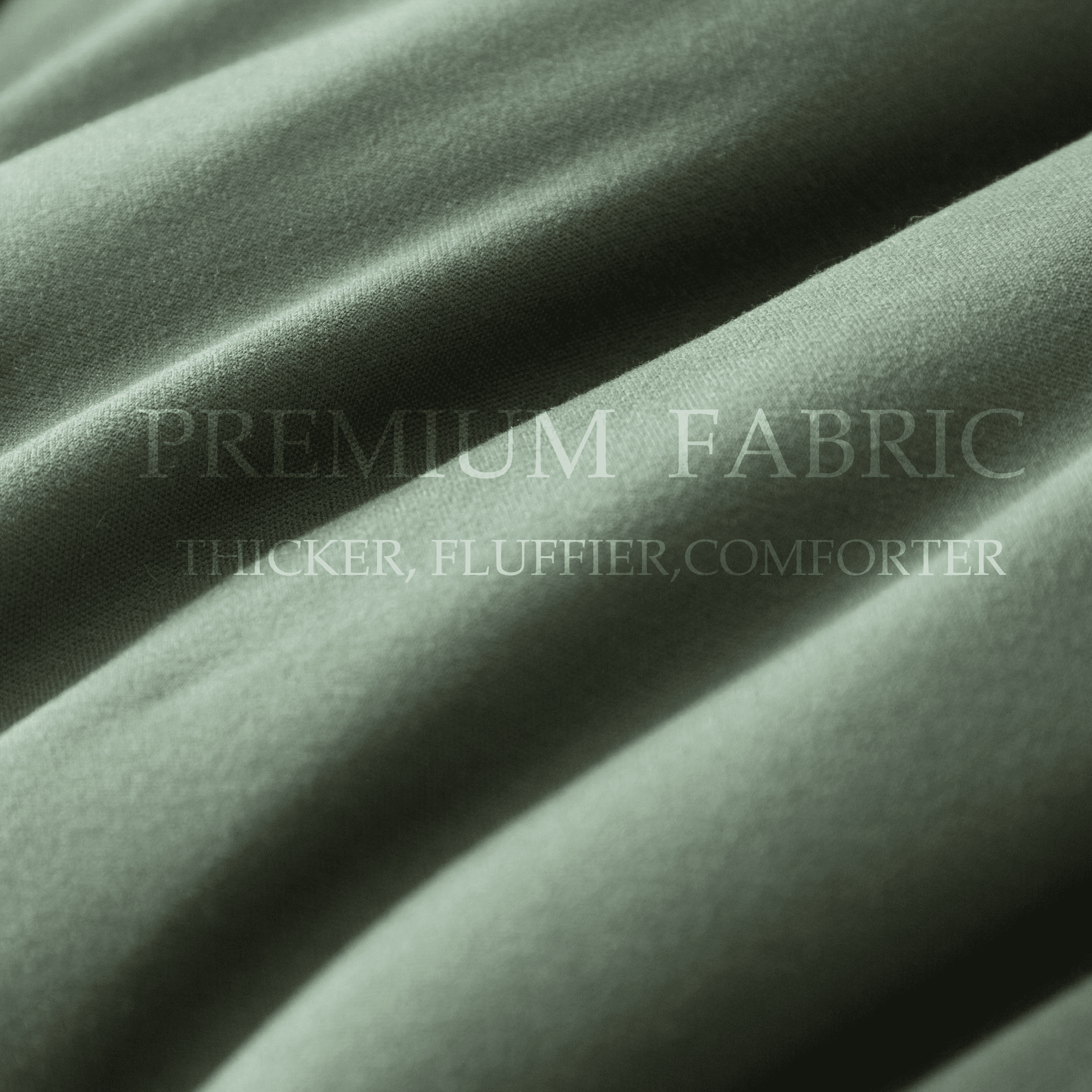 Heavyweight Warmth 3-Piece Twin Size Comforter Set, Green Down Alternative Reversible Bedding Set, All-Season Quilted Soft Comforter wit... - Hypoallergenic Ultra-Fluffy Quilt for Winter Detail