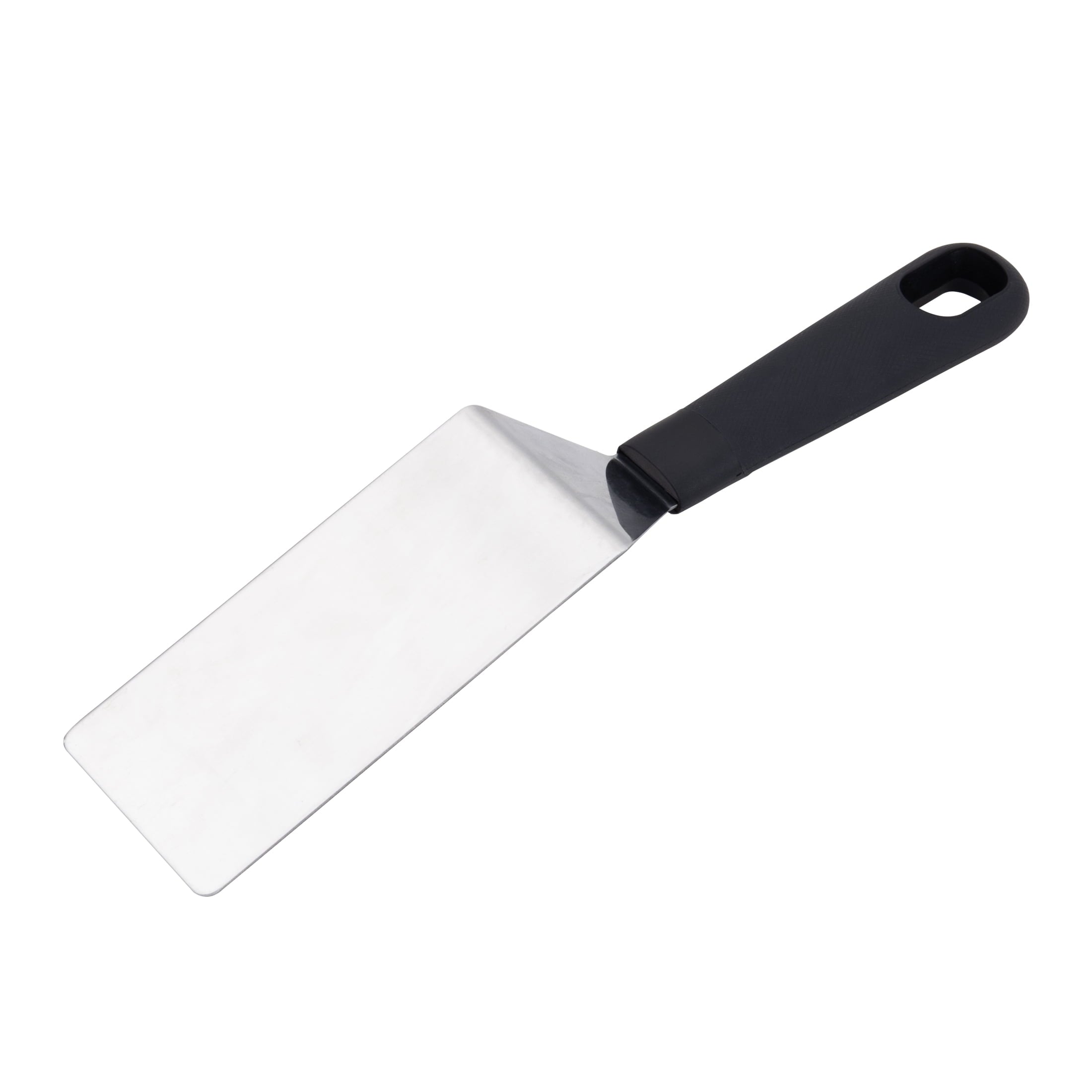 High-Precision Stainless Steel Mini Dessert Spatula with Softgrip Handle for Serving Pancakes or Desserts - Multi-Purpose Hand Tool for Daily Meal Prep Detail