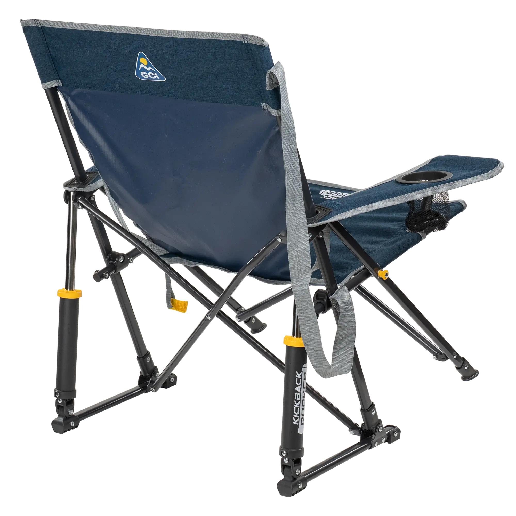 Smooth Motion Kickback Rocker - Choice 345 - Heavy-Duty Kickback Rocker with Beverage Holder Detail