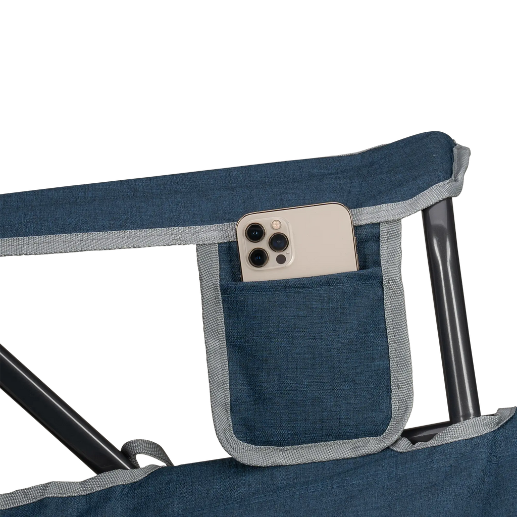 Smooth Motion Kickback Rocker - Choice 345 - Heavy-Duty Kickback Rocker with Beverage Holder Detail