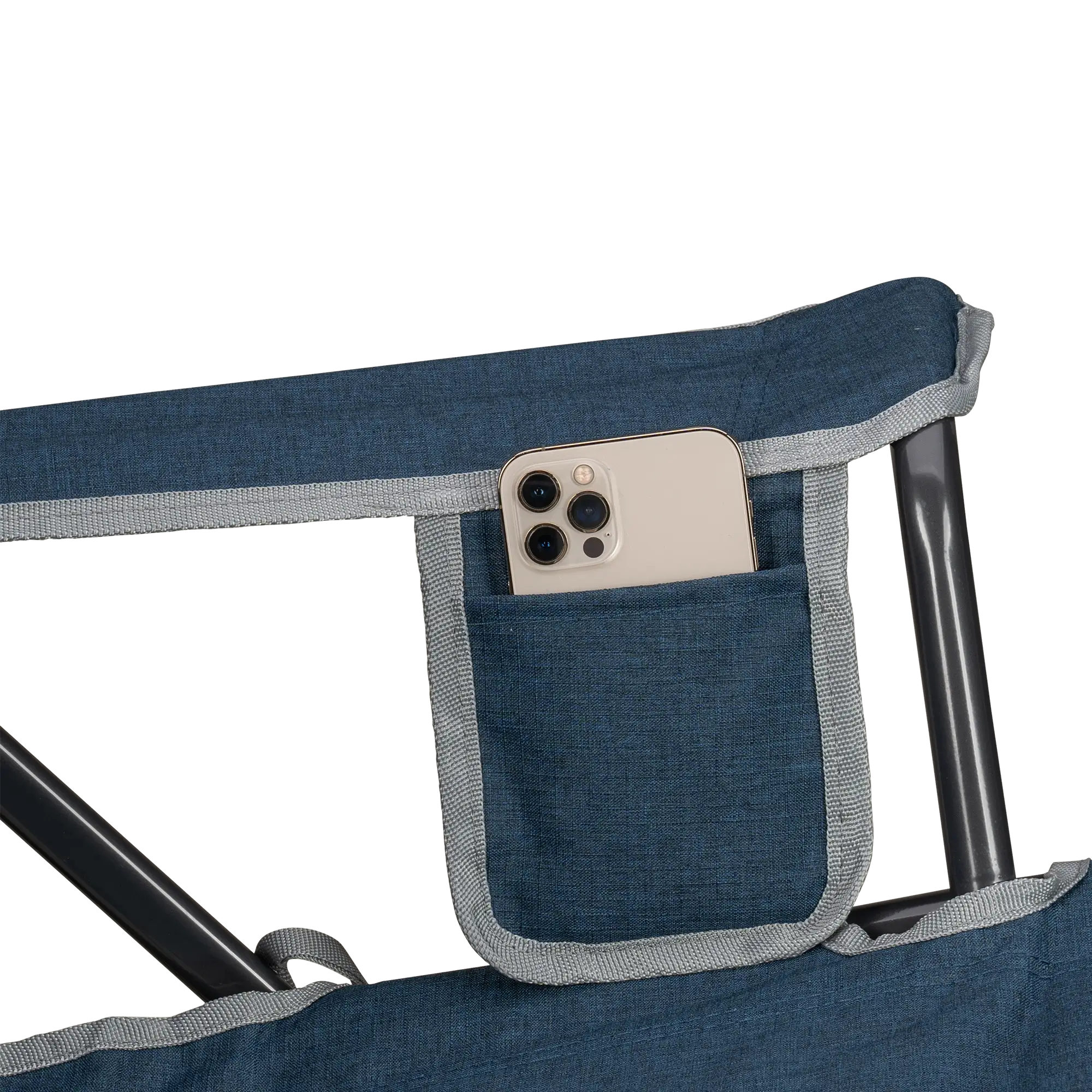 Smooth Motion Kickback Rocker - Choice 345 - Heavy-Duty Kickback Rocker with Beverage Holder Detail