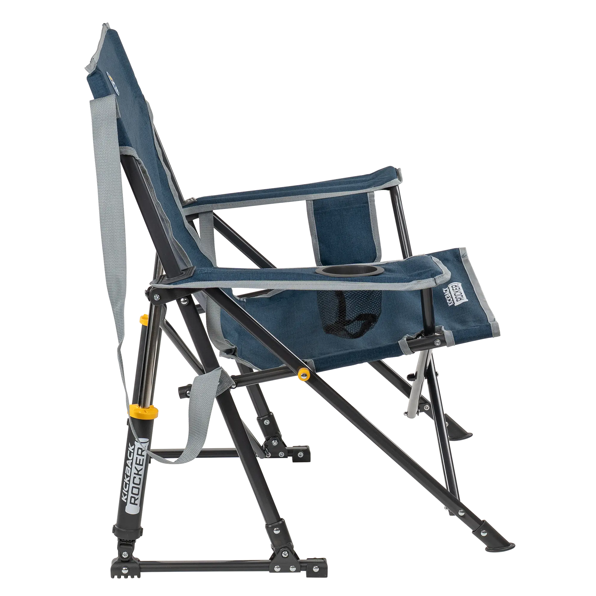 Smooth Motion Kickback Rocker - Choice 345 - Heavy-Duty Kickback Rocker with Beverage Holder Detail