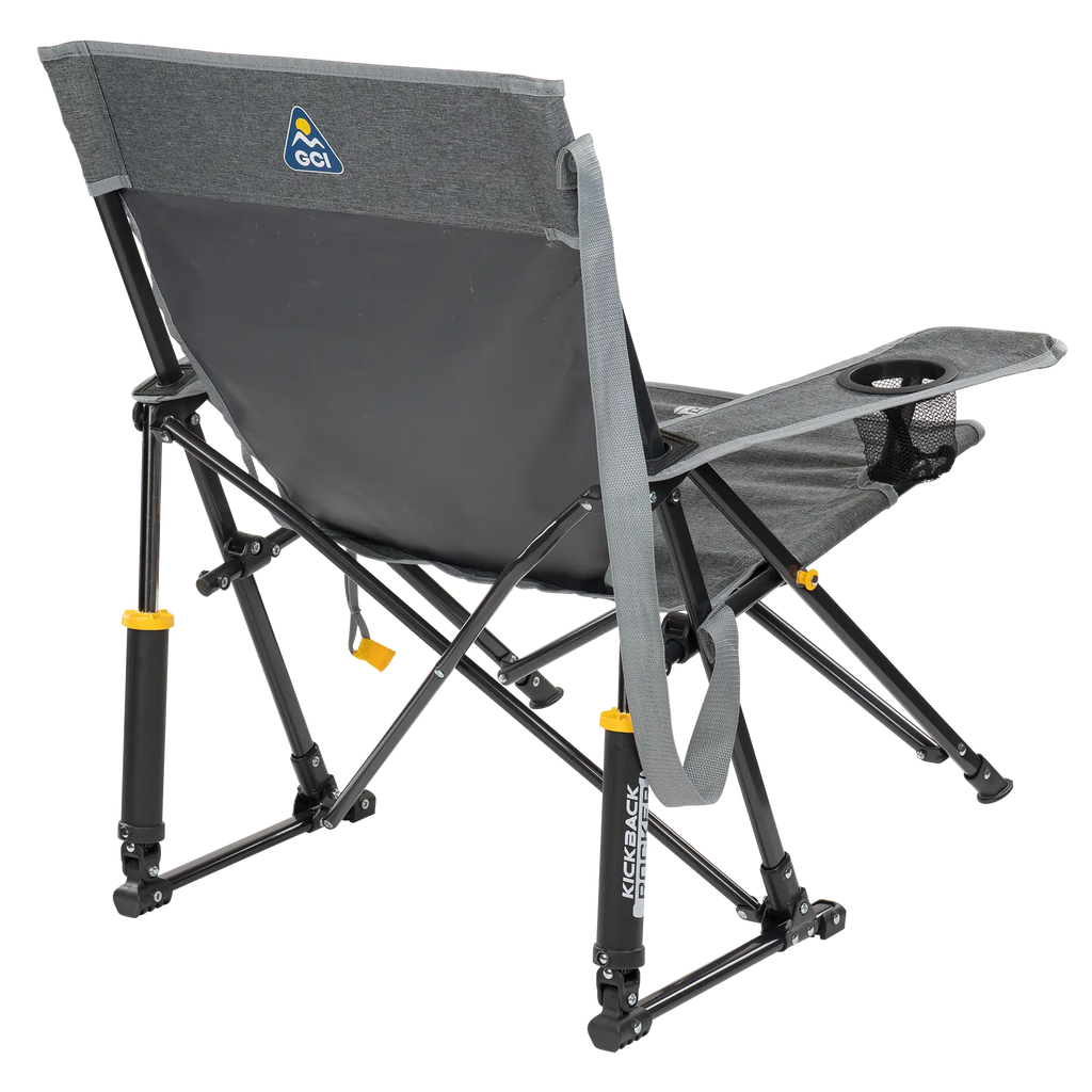 Smooth Motion Kickback Rocker - Choice 345 - Heavy-Duty Kickback Rocker with Beverage Holder Detail