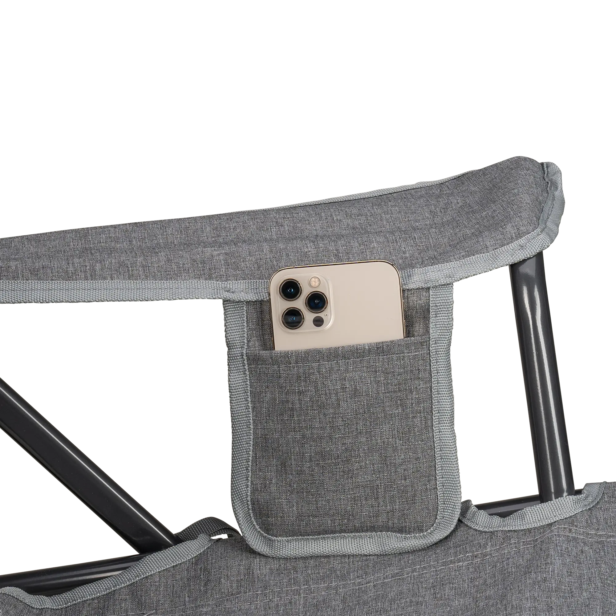 Smooth Motion Kickback Rocker - Choice 345 - Heavy-Duty Kickback Rocker with Beverage Holder Detail