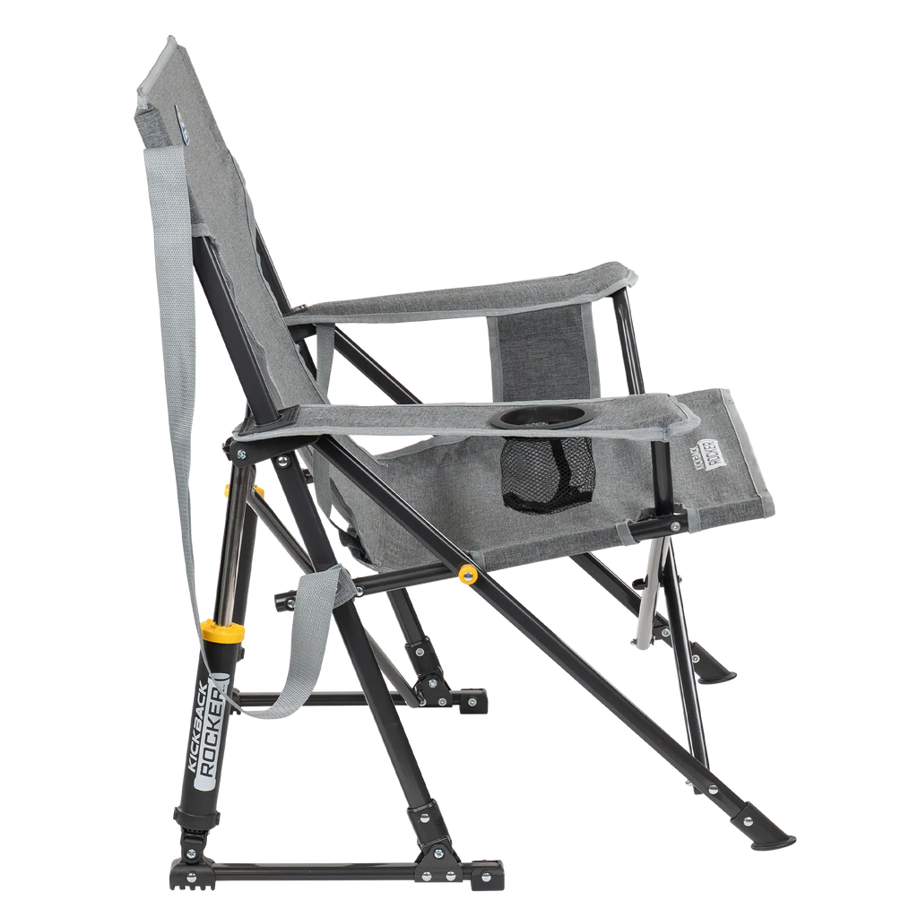 Smooth Motion Kickback Rocker - Choice 345 - Heavy-Duty Kickback Rocker with Beverage Holder Detail