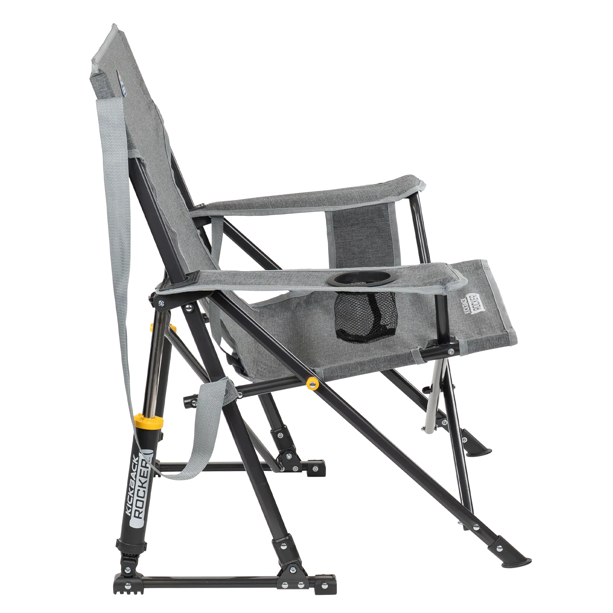 Smooth Motion Kickback Rocker - Choice 345 - Heavy-Duty Kickback Rocker with Beverage Holder Detail