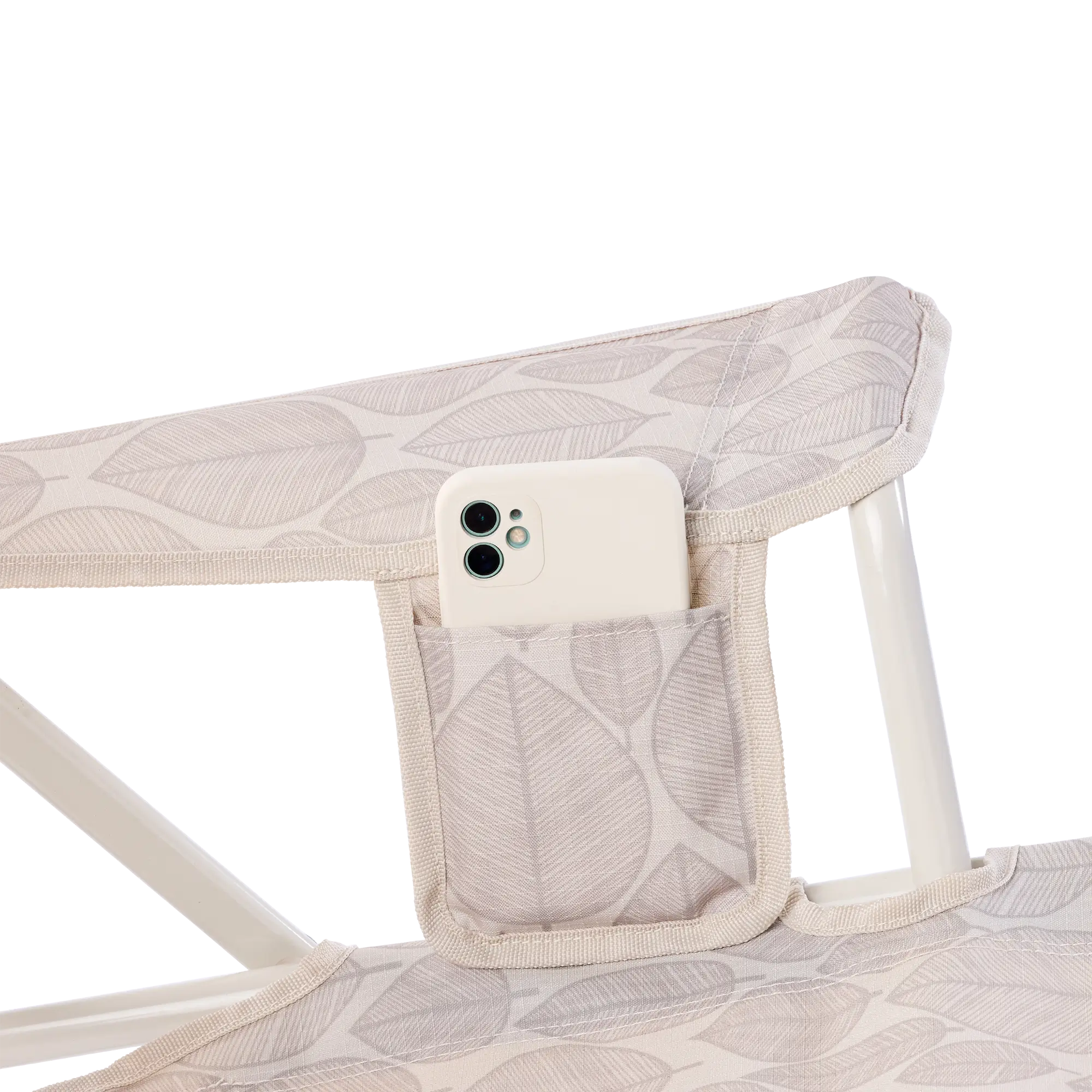 Smooth Motion Kickback Rocker - Choice 345 - Heavy-Duty Kickback Rocker with Beverage Holder Detail