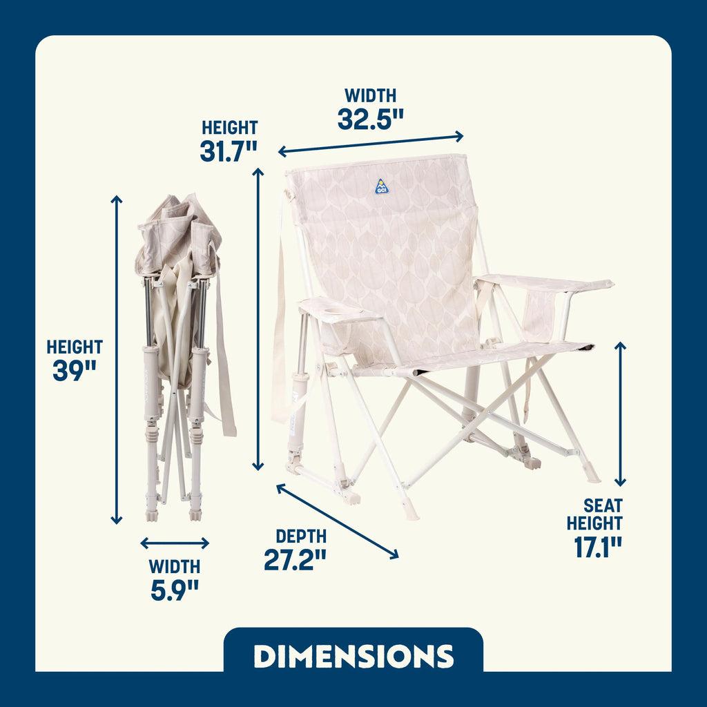 Smooth Motion Kickback Rocker - Choice 345 - Heavy-Duty Kickback Rocker with Beverage Holder Detail