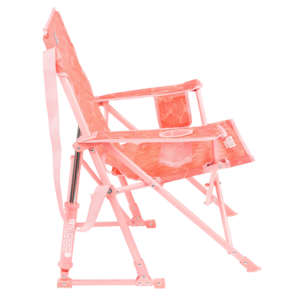 Smooth Motion Kickback Rocker - Choice 345 - Heavy-Duty Kickback Rocker with Beverage Holder Detail
